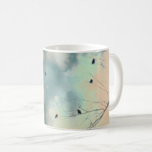 Splashed Crows Koffiemok (Voorkant rechts)