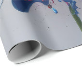 Splasherige bloei cadeaupapier (Rol Hoek)