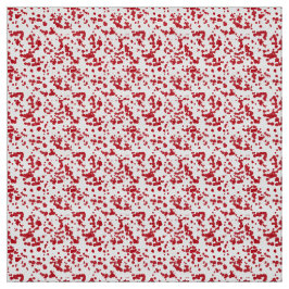 Splashes rode verf. stof