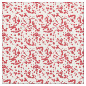 Splashes rode verf. stof (Close Up)