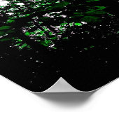 Splashes van de Groene Poster (Hoek)