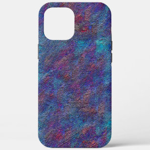 Splashes van de verfcyaan van de leftoverspray en Case-Mate iPhone case