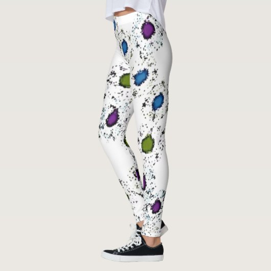 Splashes van Kleur Leggings (Links)