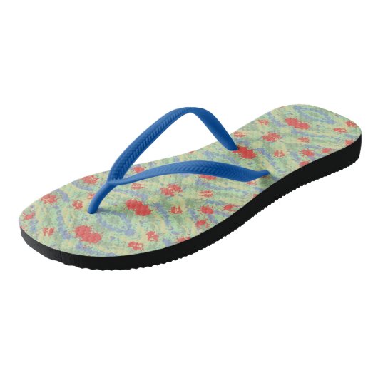 Splashes van Kleur Teenslippers (Schuin)