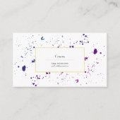 Splashes Visitekaartje (Voorkant)