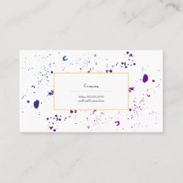 Splashes Visitekaartje