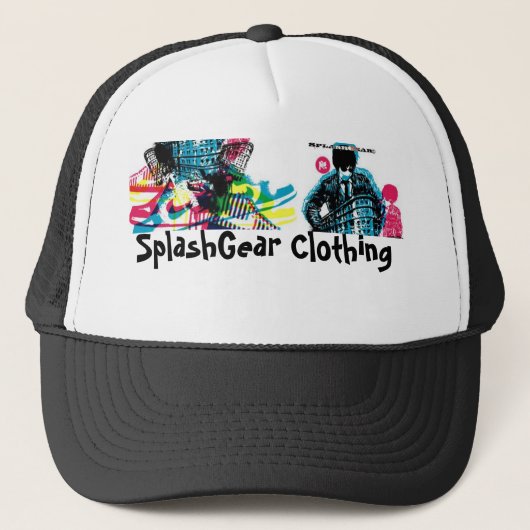 SplashGear Magnetisch Terug Trucker Pet (Voorkant)