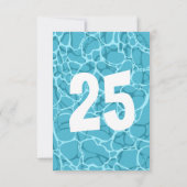 Splashin' Fun Pool Party Kaart (Achterkant)