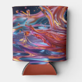 Splashing Color Liquids Blikjeskoeler (Voorkant)