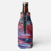 Splashing Color Liquids Flesjeskoeler (Fles Achterkant)