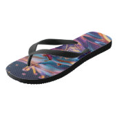 Splashing Color Liquids Teenslippers (Schuin)