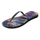 Splashing Color Liquids Teenslippers (Schuin)