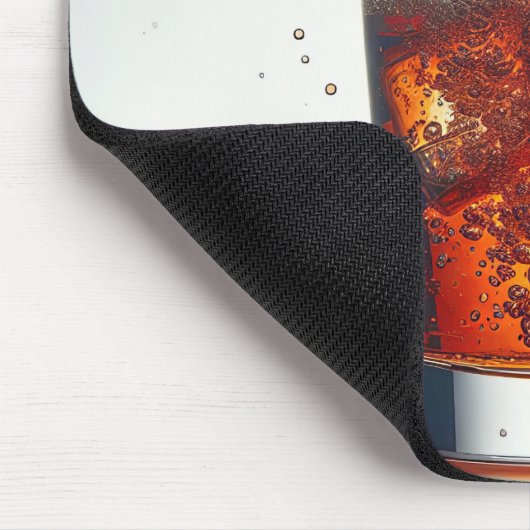 Splashing Ice Cubes in Whiskey Muismat (Hoek)