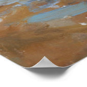 Splashing in het zee Clacton. 2014 Poster (Hoek)