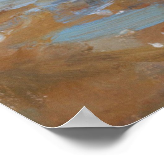 Splashing in het zee Clacton. 2014 Poster (Hoek)