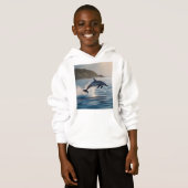 Splashing Leaping Dolphin: A Dance of Joy in Ocean (Voorkant volledig)