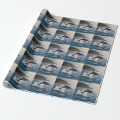 Splashing Leaping Dolphin: een dans van vreugde in Cadeaupapier (Uitgerold)