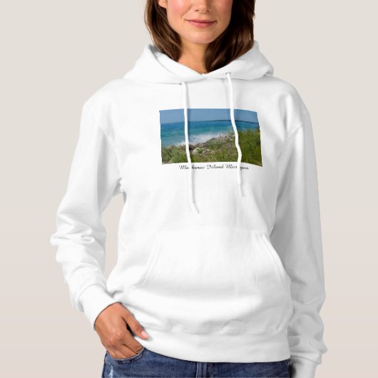 Splashing op de makreel hoodie (Voorkant)