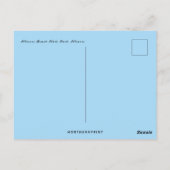 Splashing Waves bij Illinois Beach State Park Briefkaart (Achterkant)