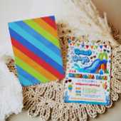 Splashtastic Waterglijbaan Feestje Jongens Verjaar Kaart