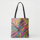 Splashy Art Tropische vibe Tote Bag (Voorkant)