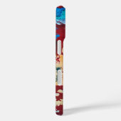 Splashy-Hand Painted Abstract Art Case-Mate iPhone Case (Achterkant / Rechts)