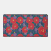Splashy Herfst Floral Bureaumat (Voorkant)