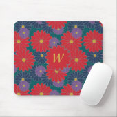 Splashy Herfst Floral Mousepad Muismat (Met muis)