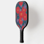 Splashy Herfst Floral Pickleball Paddle (Links)