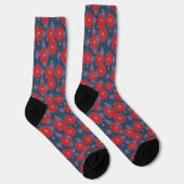 Splashy Herfst Floral Sokken (Rechts)