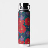 Splashy Herfst Floral Waterfles (Achterkant)