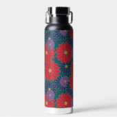 Splashy Herfst Floral Waterfles (Voorkant)