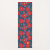 Splashy Herfst Floral Yoga Mat (Voorkant)