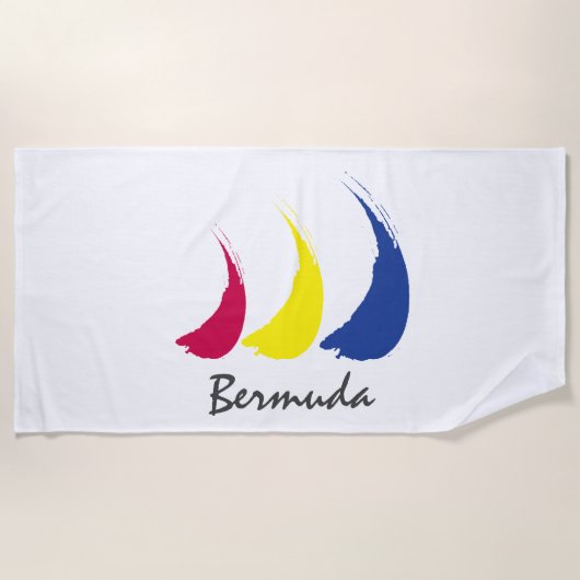 Splashy Sails_Paint-The-Wind_Bermuda Strandlaken (Voorkant)
