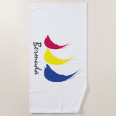 Splashy Sails_Paint-The-Wind_Bermuda Strandlaken (Voorkant)