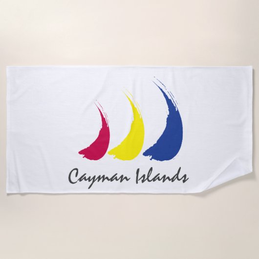 Splashy Sails_Paint-The-Wind_Cayman Islands Strandlaken (Voorkant)
