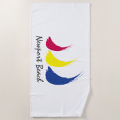 Splashy Sails_Paint-the-Wind_Newport Beach Strandlaken (Voorkant)
