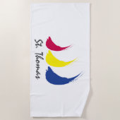 Splashy Sails_Paint-The-Wind_St. Thomas Strandlaken (Voorkant)