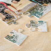 Splashy Summer Family Memories Jigsaw Puzzle Legpuzzel (Zijkant)