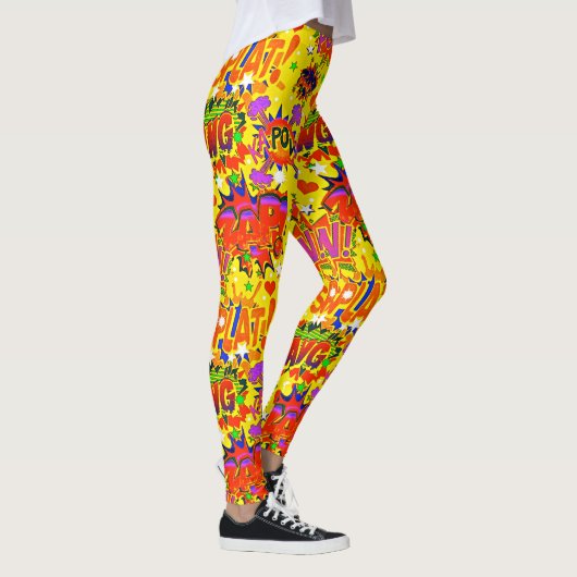 Splat, Bang, Pow Leggings (Rechts)