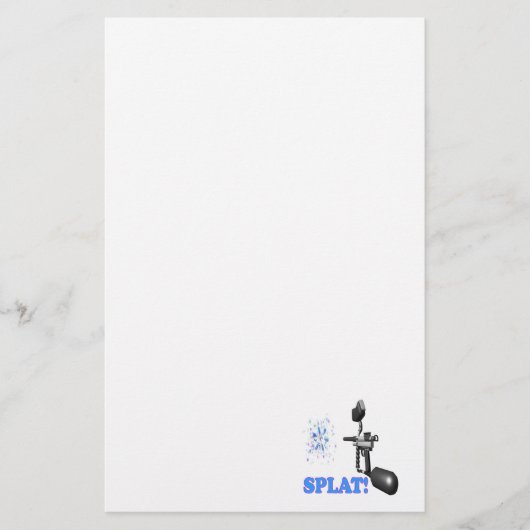 Splat Briefpapier (Voorkant)