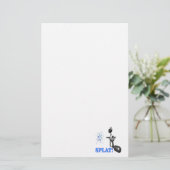 Splat Briefpapier (Staand voorkant)