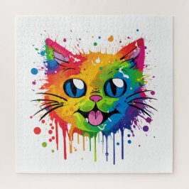 Splat Cat Regenboog Puzzel