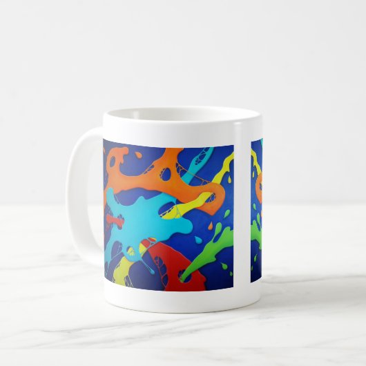 Splat Coffee Cup Koffiemok (Voorkant links)