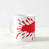 Splat Coffee Mok (Voorkant links)