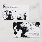 Splat ii visitekaartje (Voorkant / Achterkant)