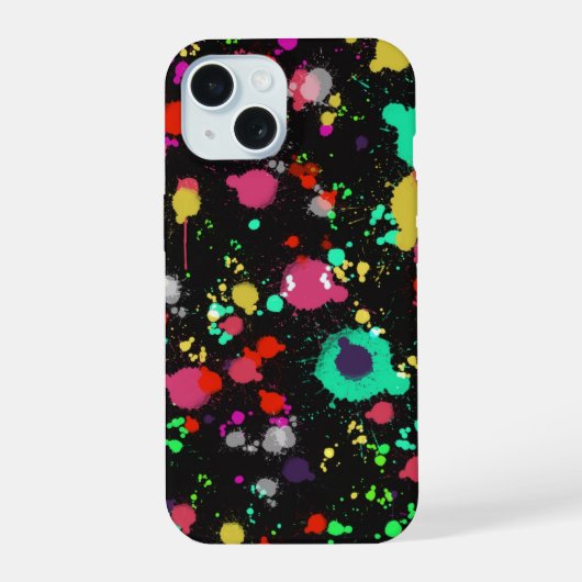 Splat! iPhone 15 Case (Achterkant)