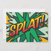 SPLAT Leuke Kleurrijke Strip Typografie (Voorkant)