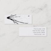 Splat. Mini Visitekaartje (Voorkant / Achterkant)