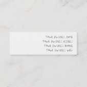 Splat. Mini Visitekaartje (Achterkant)